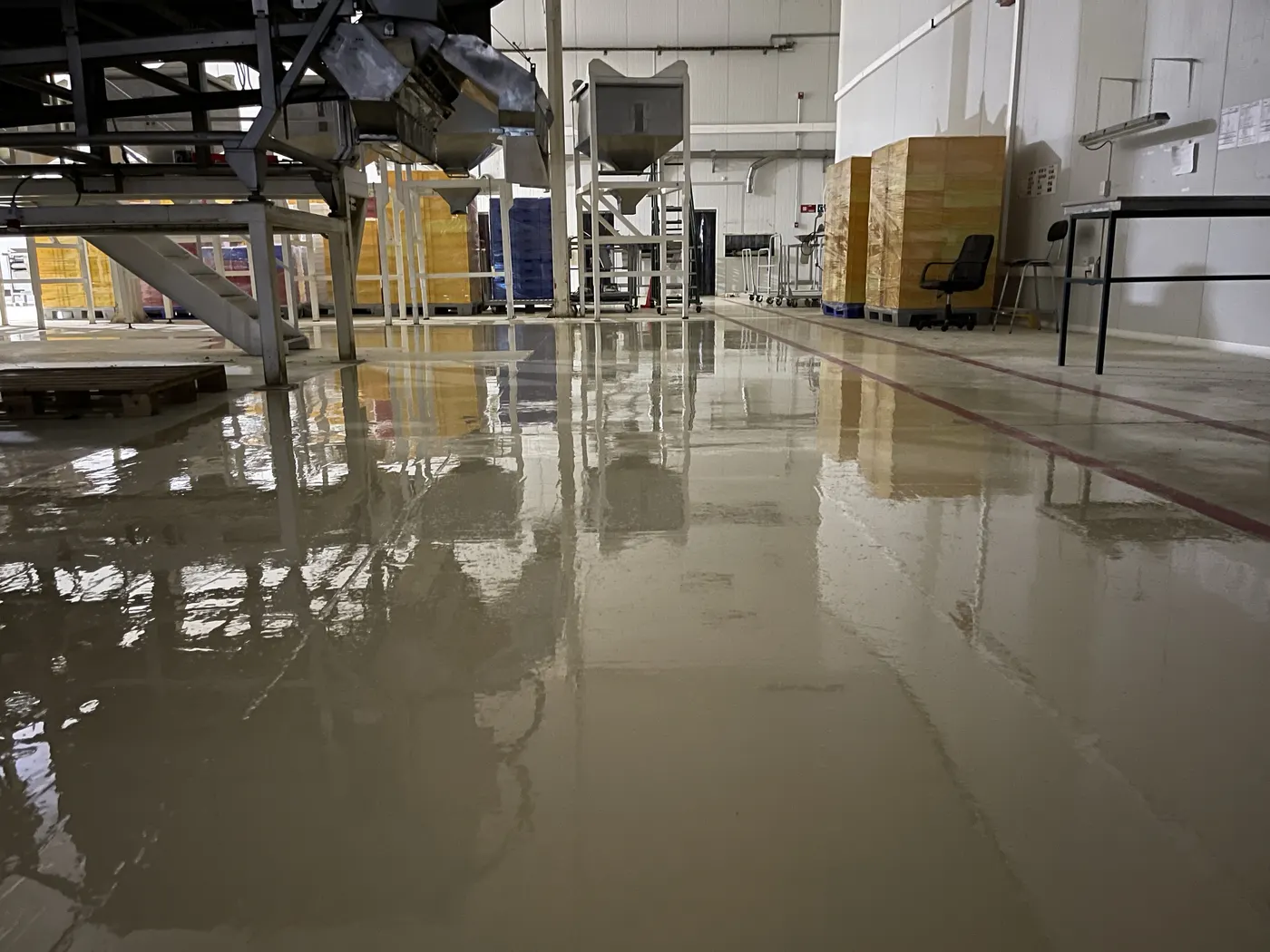 Piso Epóxico en Planta de Alimentos — fotografía 10 de 12